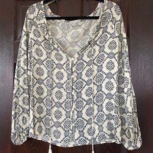 Charlotte Russe Boho Blouse Size XS